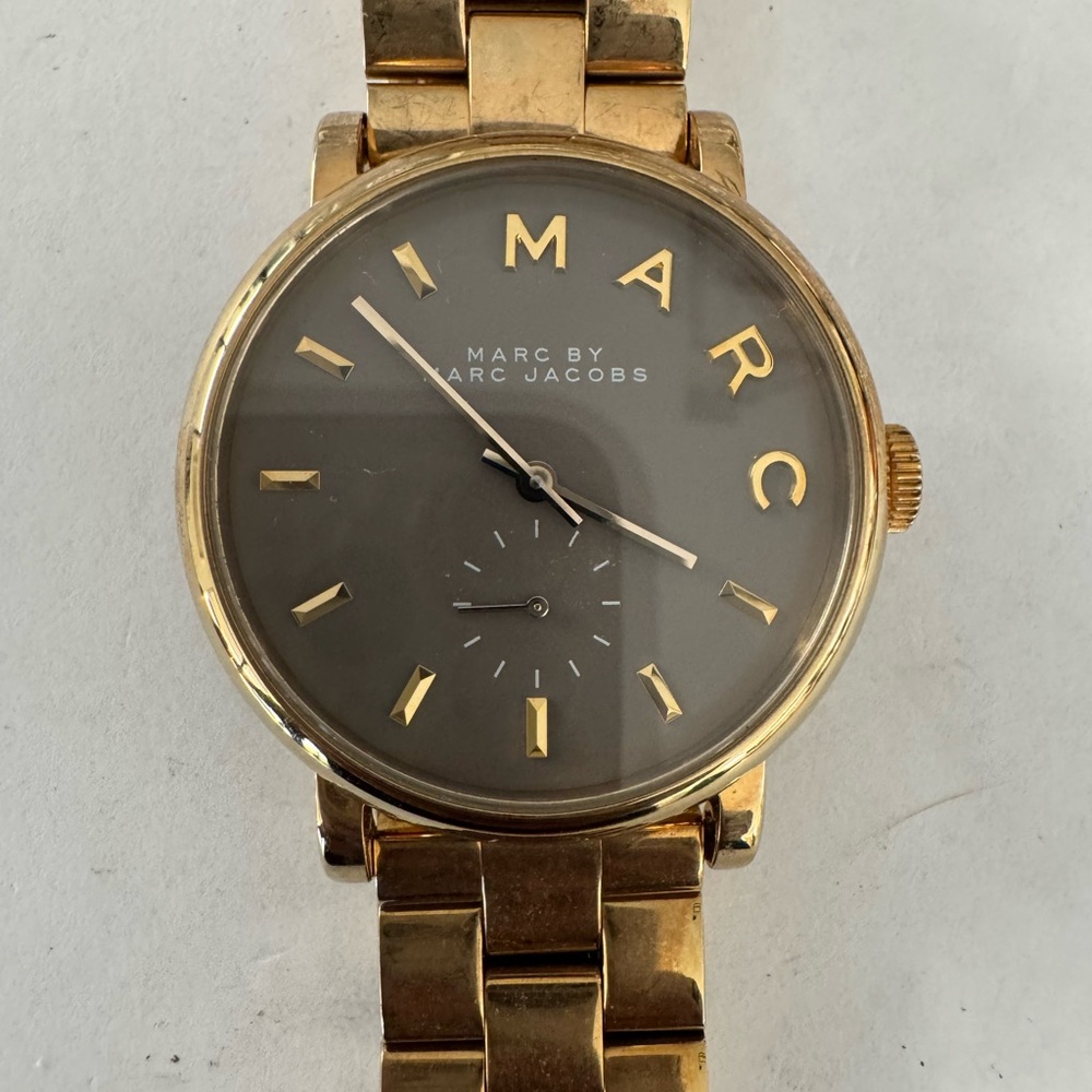 Marc By Marc Jacobs Gold and Gray Watch